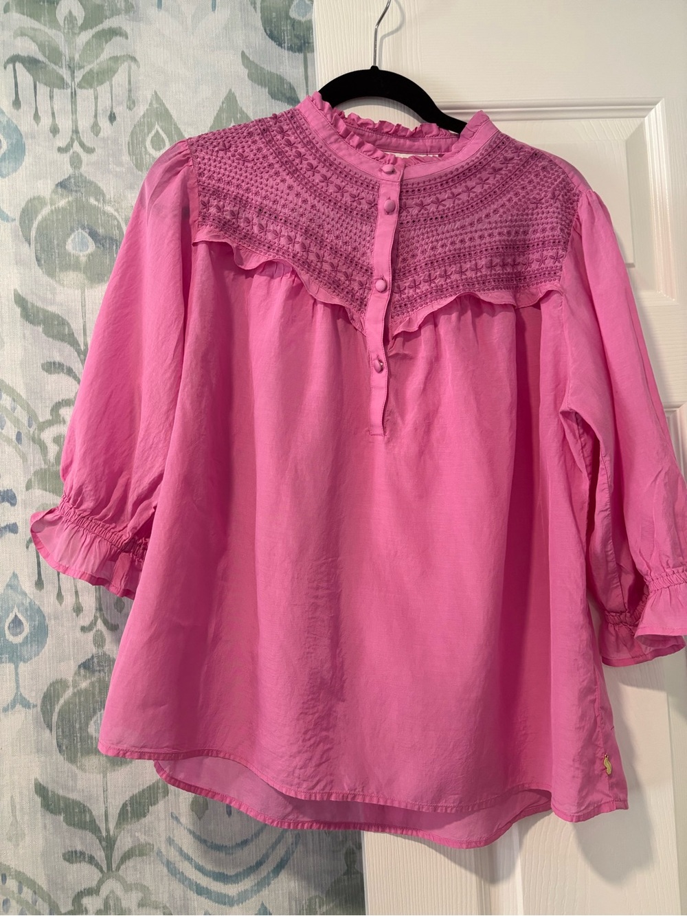Fabienne Chapot Alena top - 100% cotton with gorgeous embroidery